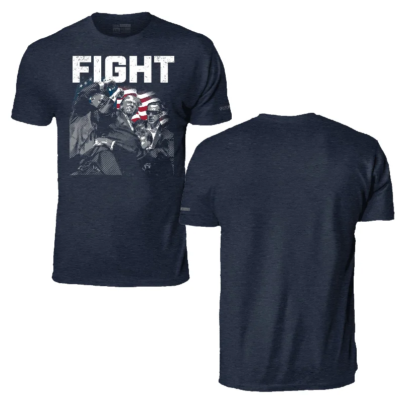 T-Shirt-Blue-Fight For Freedom Classic T-Shirt