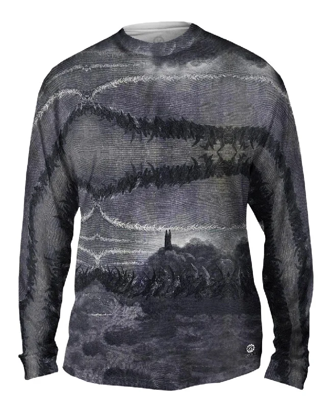 Long-Sleeve-Checked-Gustave Dore - "The Divine Comedy, Paradiso, Canto 18"