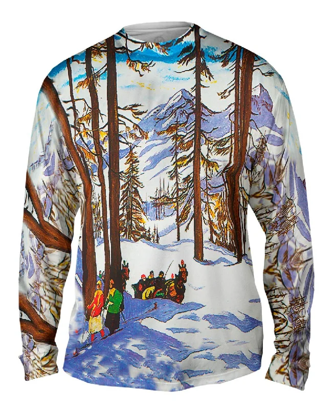 Long-Sleeve-Outdoor-St Moritz Switzerland