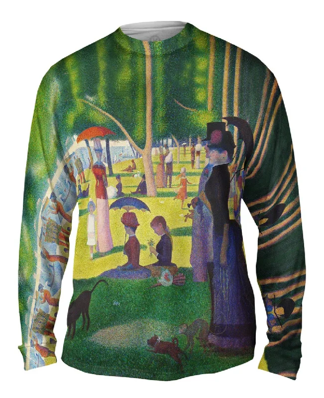 Long-Sleeve-Printed-Georges Seurat - "The Sunday Afternoon on the Island of La Granda Jatte" ( 1884-1886)