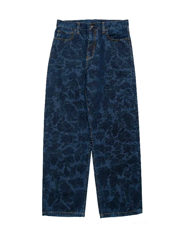 Pants-Vintage-Carhartt W.I.P. Landon Pant Maitland Duck Camo Blue Stone Washed