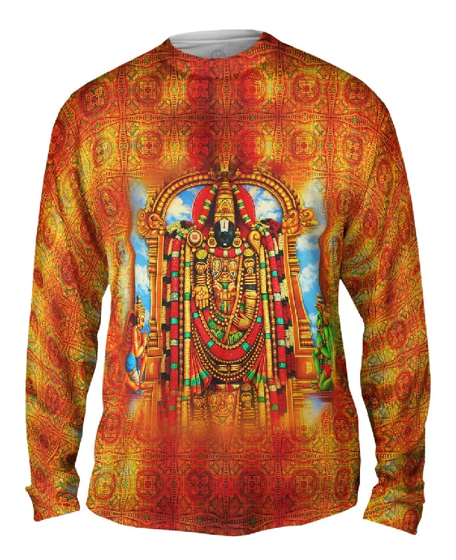 Long-Sleeve-Workwear-India Hindu - "Temple Deity"