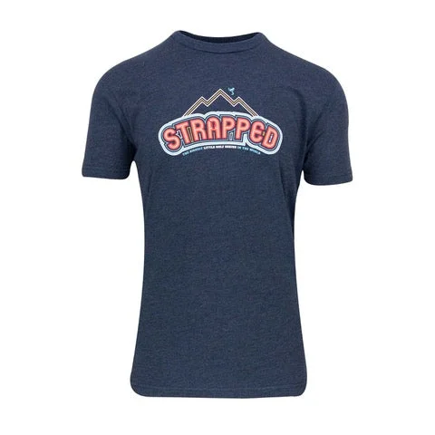 T-Shirt-Relaxed-Fit-Strapped Reno T-Shirt | Navy