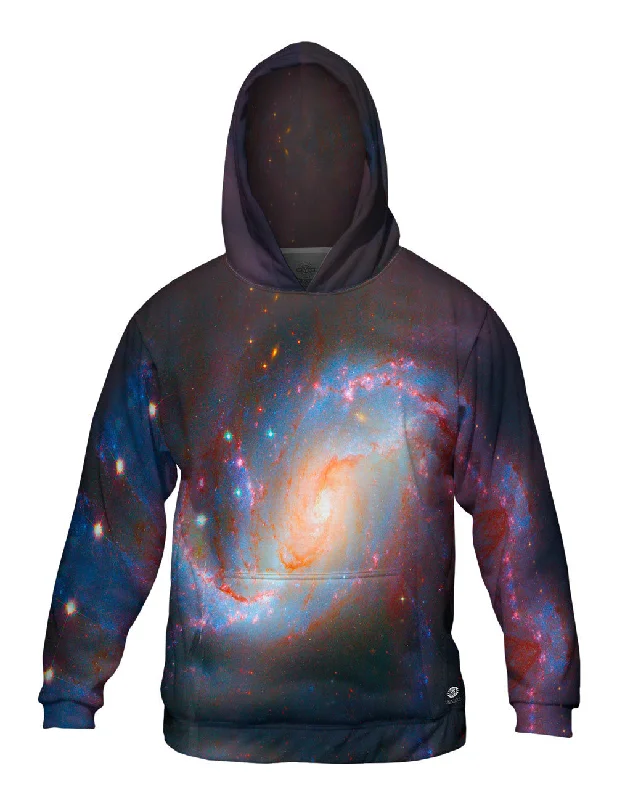 Hoodie-Sustainable-Space Galaxy Ngc 1672 Hst