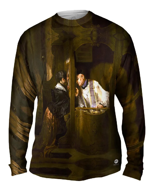 Long-Sleeve-Regular-Fit-Giuseppe Molteni  - "The Confession" (1838)