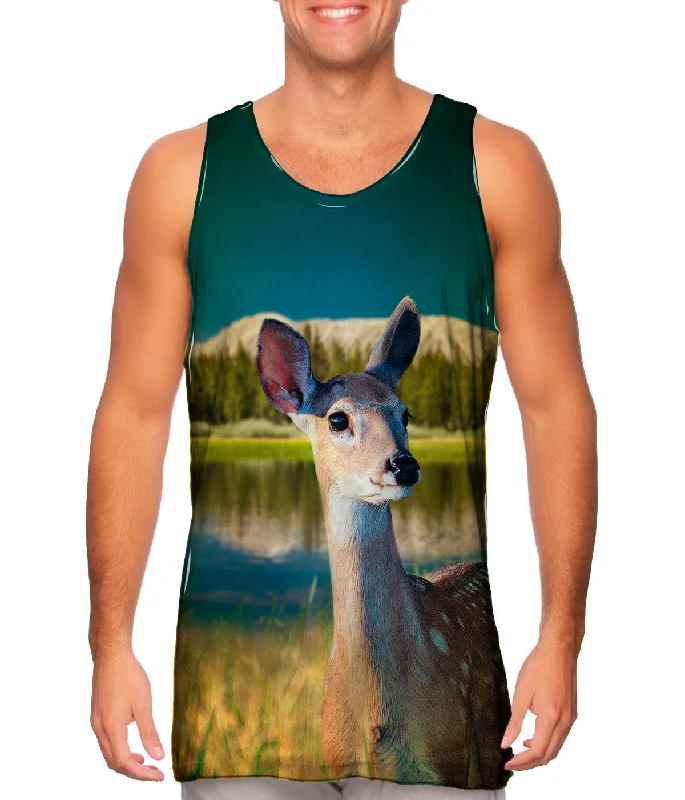 Tank-Top-Basketball-Deer Fawn Fields