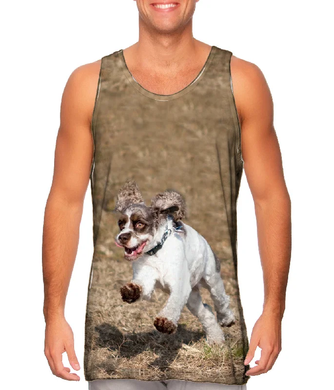 Tank-Top-Slim-Fit-Cocker Spaniel Race