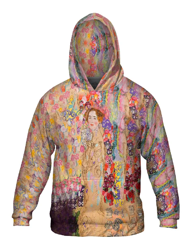 Hoodie-Polka-Dot-Gustav Klimt -"Maria Munk" (1918)